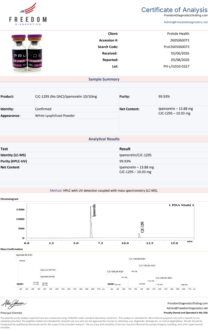 CJC-1295 (No Dac) & Ipamorelin Blend - Image 2
