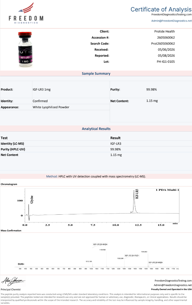IGF-1 LR3 1mg - Image 2