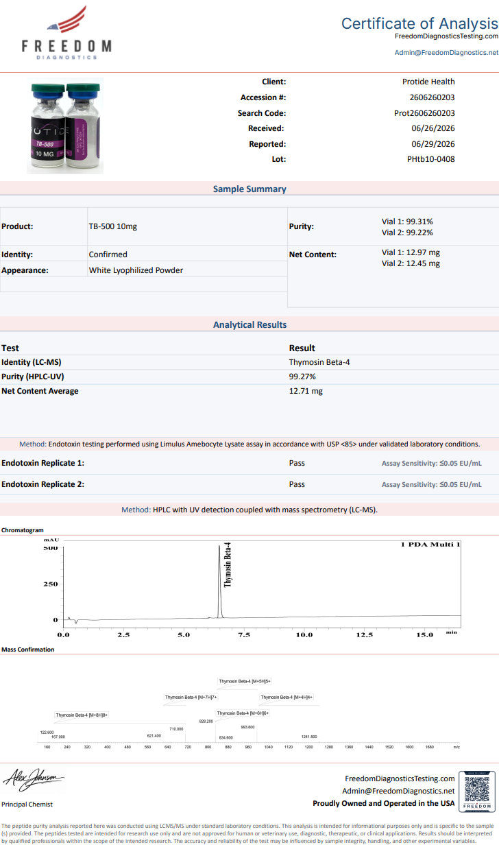 TB-500 (Thymosin Beta-4) 10mg - Image 2